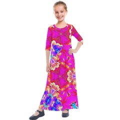 Newdesign Kids  Quarter Sleeve Maxi Dress by LW41021