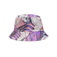 Blooming Lilacs Spring Garden Abstract Bucket Hat (kids) by CrypticFragmentsDesign