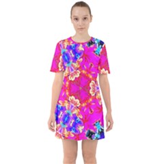 Newdesign Sixties Short Sleeve Mini Dress