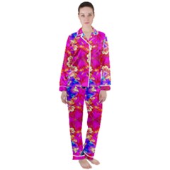 Newdesign Satin Long Sleeve Pajamas Set