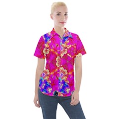 Newdesign Women s Short Sleeve Pocket Shirt