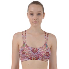 Pink Beauty 1 Line Them Up Sports Bra by LW41021