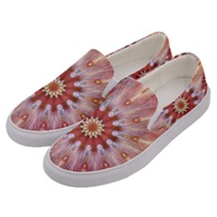 Pink Beauty 1 Men s Canvas Slip Ons by LW41021