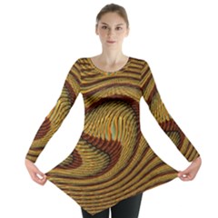 Golden Sands Long Sleeve Tunic  by LW41021