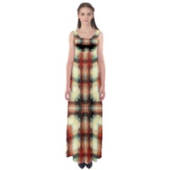 Royal Plaid  Empire Waist Maxi Dress by LW41021