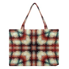 Royal Plaid  Medium Tote Bag by LW41021