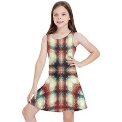 Royal Plaid  Kids  Lightweight Sleeveless Dress by LW41021