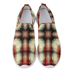 Royal Plaid  Women s Slip On Sneakers by LW41021