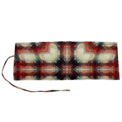 Royal Plaid  Roll Up Canvas Pencil Holder (s) by LW41021