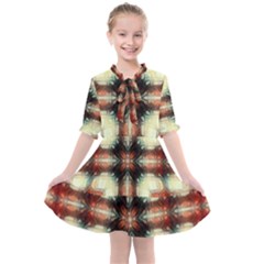 Royal Plaid  Kids  All Frills Chiffon Dress by LW41021