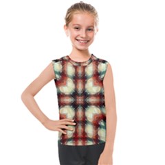 Royal Plaid  Kids  Mesh Tank Top by LW41021