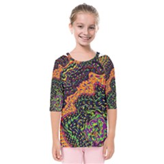 Goghwave Kids  Quarter Sleeve Raglan Tee