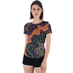 Goghwave Back Cut Out Sport Tee by LW41021