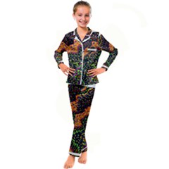 Goghwave Kid s Satin Long Sleeve Pajamas Set by LW41021