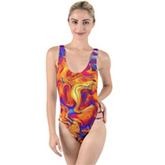 Sun & Water High Leg Strappy Swimsuit