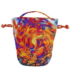 Sun & Water Drawstring Bucket Bag by LW41021