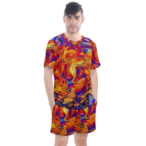 Sun & Water Men s Mesh Tee And Shorts Set by LW41021