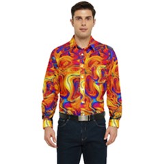 Sun & Water Men s Long Sleeve Pocket Shirt  by LW41021