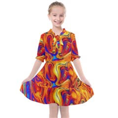 Sun & Water Kids  All Frills Chiffon Dress by LW41021