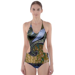 Sea Of Wonder Cut-out One Piece Swimsuit by LW41021