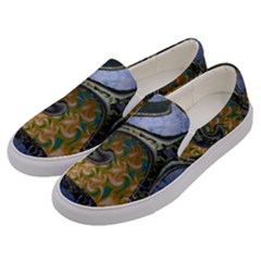 Sea Of Wonder Men s Canvas Slip Ons by LW41021