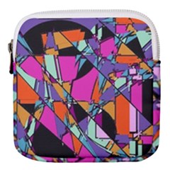 Abstract  Mini Square Pouch by LW41021