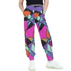 Abstract  Kids  Elastic Waist Pants by LW41021