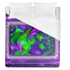 Feathery Winds Duvet Cover (queen Size)