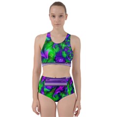 Feathery Winds Racer Back Bikini Set