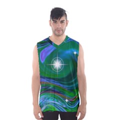 Night Sky Men s Basketball Tank Top by LW41021