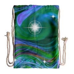 Night Sky Drawstring Bag (large) by LW41021