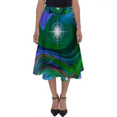 Night Sky Perfect Length Midi Skirt