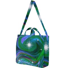 Night Sky Square Shoulder Tote Bag by LW41021