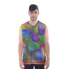 Prisma Colors Men s Basketball Tank Top by LW41021