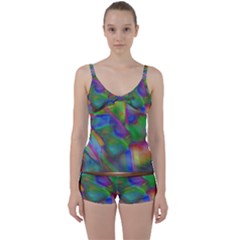 Prisma Colors Tie Front Two Piece Tankini by LW41021