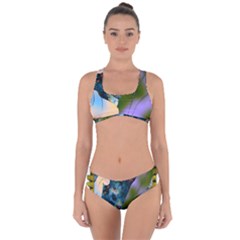 Jungle Lion Criss Cross Bikini Set by LW41021