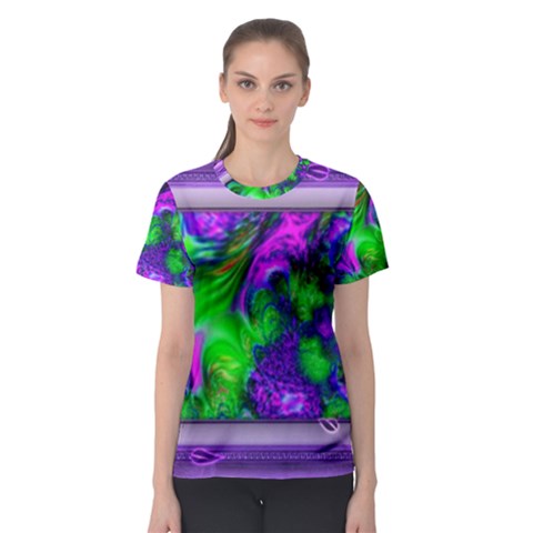 Feathery Winds Women s Sport Mesh Tee by LW41021