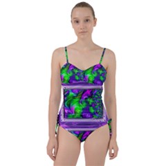 Feathery Winds Sweetheart Tankini Set by LW41021