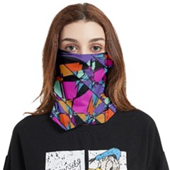 Abstract Face Covering Bandana (two Sides) by LW41021