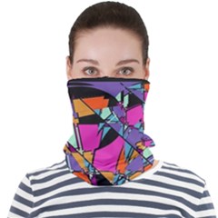 Abstract Face Seamless Bandana (adult) by LW41021