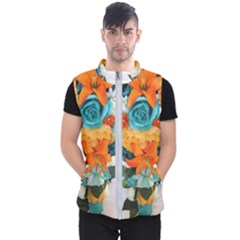 Spring Flowers Men s Puffer Vest by LW41021