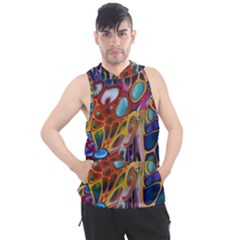 Colored Summer Men s Sleeveless Hoodie by Galinka