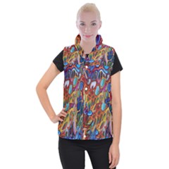 Colored Summer Women s Button Up Vest by Galinka