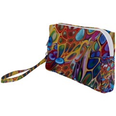 Colored Summer Wristlet Pouch Bag (small)