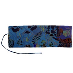 Undersea Roll Up Canvas Pencil Holder (m) by PollyParadise