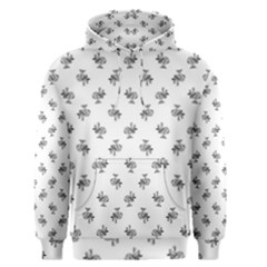 Black And White Sketchy Birds Motif Pattern Men s Core Hoodie by dflcprintsclothing