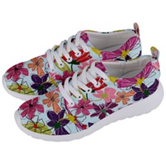 Flower Pattern Men s Lightweight Sports Shoes by Galinka