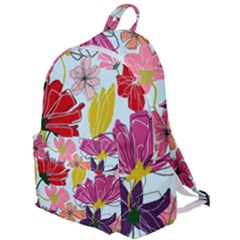 Flower Pattern The Plain Backpack by Galinka