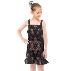 Bronze Age Mandala Kids  Overall Dress by MRNStudios