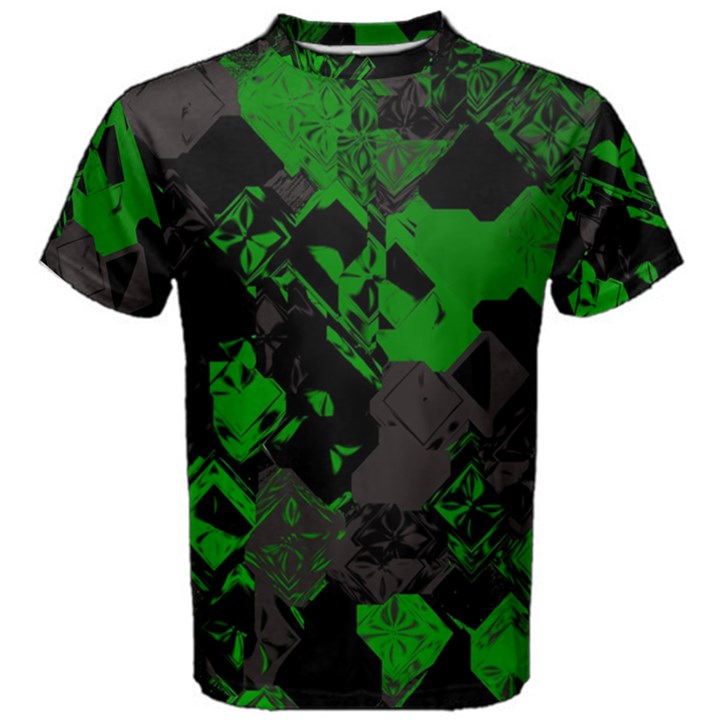 Cyber Camo Men s Cotton Tee